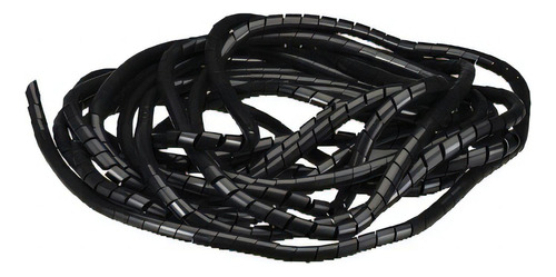 Espiral Ne 15mm(5/8)x10m 8-32cables16awg Color Negro