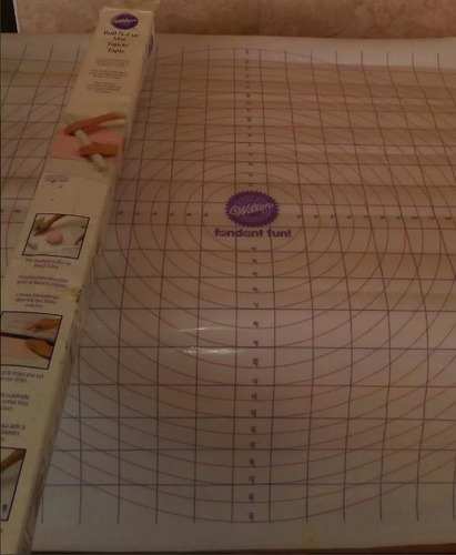 Tapete Distribución Guias Tortas Fondant Wilton 15 Vrdes