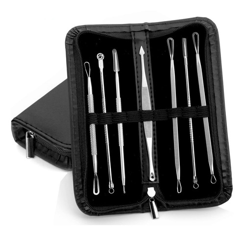 Imagen 4 de 4 de Set Extractor Puntos Negros Y Espinillas Saca Elimina Acne