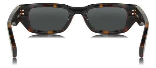 Prada Spr A01s 16k-08z Square Shape Black Silver (Usado)