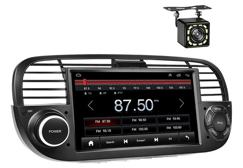 Autoestéreo De 7 In Con Android 10.0 Y Gps For Fiat 500