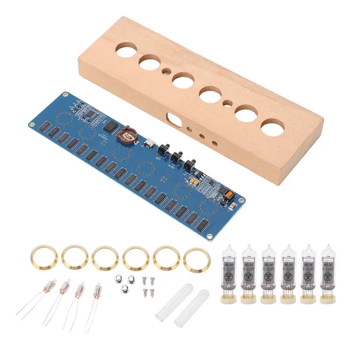 Módulo De Reloj De Tubo Diy In14 Glow Assembly, Tubos De Vid