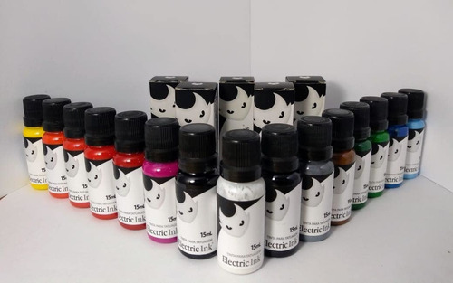 Tinta Tatuagem Verde Limao - 30ml Electric Ink