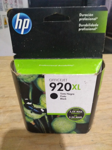 Cartucho Hp 920xl (cd975al) Original Negro