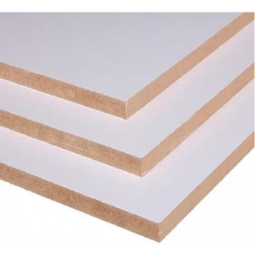 Melamina Mdf Blanca 1cara 2,44x1,83 12mm