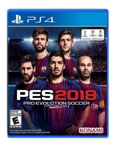 Pro Evolution Soccer 2018 Standard Edition Konami Ps4 Físico