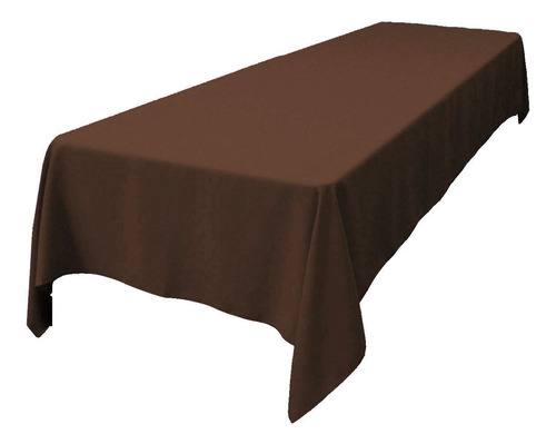 Mantel Rectangular Sobre Mesa De Comedor 130 X 180 Cm