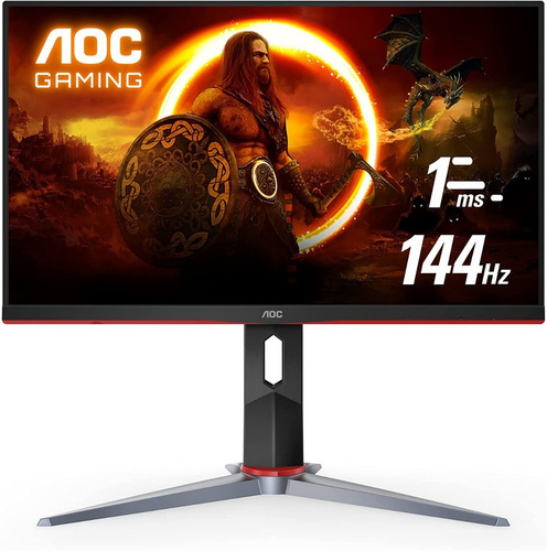 Monitor gamer AOC G2 24G2 led 24" negro y rojo 100V/240V