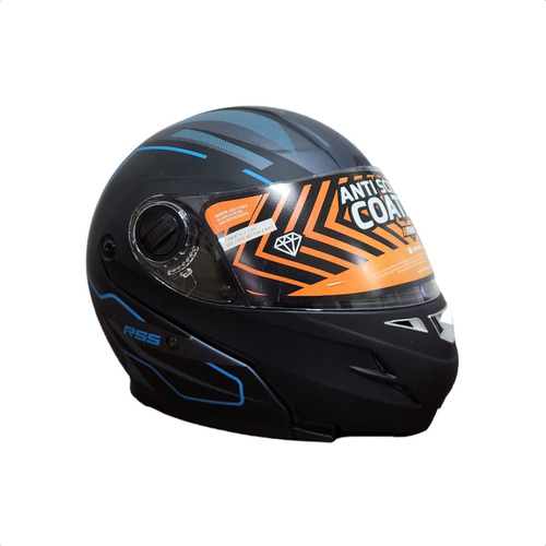 Casco Para Moto Hawk Rs5 Rebatible Massio Motors