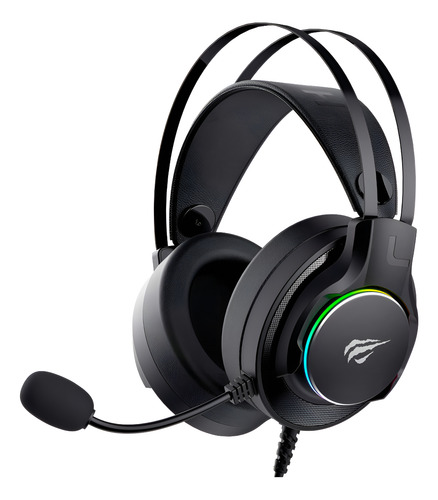 Auricular Gamer Havit H2007u Usb Rgb Negro