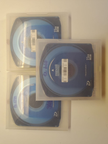 03 Unidades De Disco Xdcam Maxell 23gb Modelo Pd-23sl (Usado)