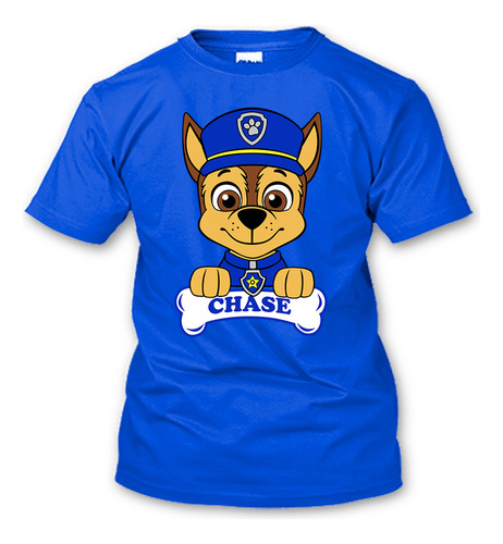 Playera Chase Paw Patrol Todas Las Tallas