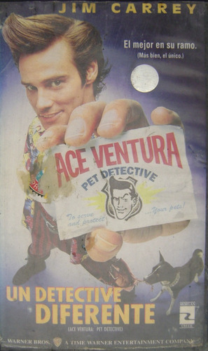 Película Ace Ventura: Pet Detective Vhs 1994 Inglés Sub