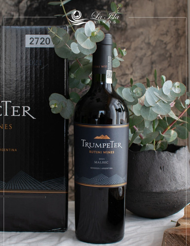 Imagen 3 de 10 de Vino Trumpeter Malbec X5u. + Vino Regalo - Mix