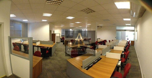 Excelente Prédio Comercial Para Locação No Alphaville Empresarial, Barueri. Todo Mobiliado, Com 122 Estações De Trabalho! - Pr0028