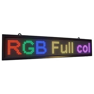 Pantalla Led Letreros De Colores Wifi Full De 40 X 8 ...