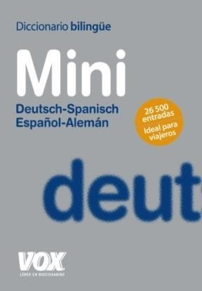 Libro Diccionario Bilingue Mini : Deutsch-spanisch / Espa¤ol