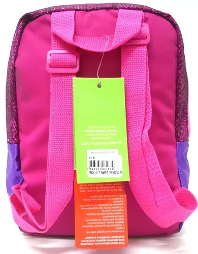 Mochila G Barbie Princesa Popstar Rosa Ref.62504 - MP Brinquedos