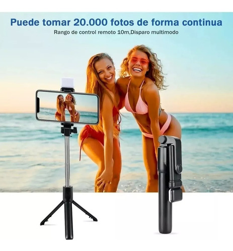 Selfie Trípode Bluetooth, Selfie Stick Trípode Inalámbrico