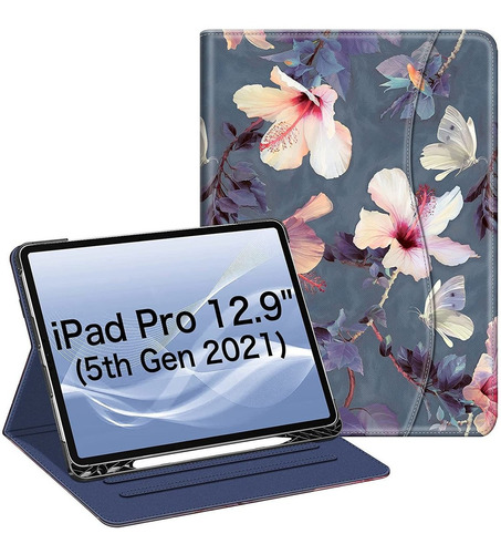 Fintie Funda Tipo Libro Para iPad Pro 12 9 5 Generación