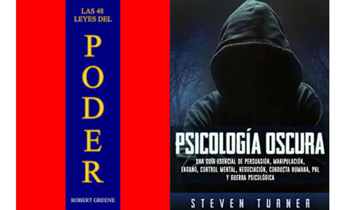 48 Leyes Poder + Psicologia Oscura Pack X2 Libros Nuevos 