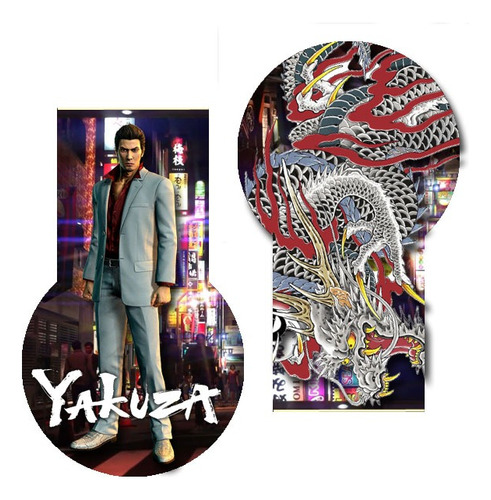 Marcador Magnético Personalizado Yakuza