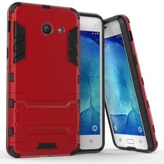 Funda Para Samsung Galaxy J5 Verizon Iron Case Con Cristal