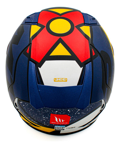 Casco Integral Mt Helmets Revenge 2 Azul Monocolor S