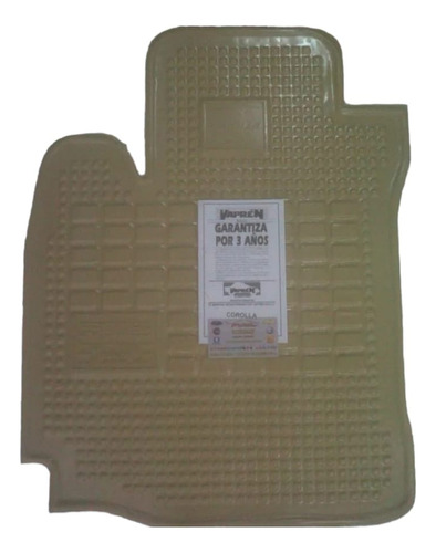 Cubre Alfombras Vapren Toyota Corolla 08 Al 2013 - En Beige