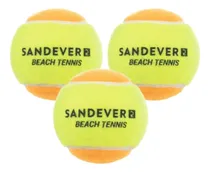 Comprar Kit Com 3 Bolas Beach Tennis Sandever Bolinha Tênis Praia