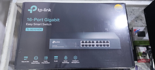 Switch 16 Puertos Tp Link Tl-sg1016de Gigabit 10/100/100