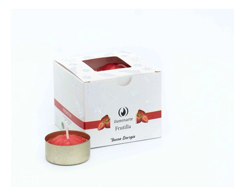 Velas De Noche Cubo Aromática X 12 Unidades Iluminarte