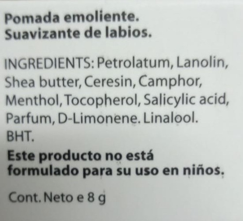 Imagen 5 de 5 de Megalip Bálsamo Reparador Volumen Labios Icono Simil Carmex