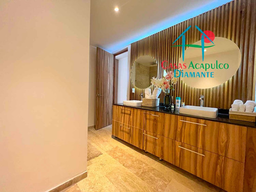 Cad Ikaroa Ph 6. Penthouse De Playa Con Terraza, Alberca, Jacuzzi Privados Y Vista Frontal Al Mar