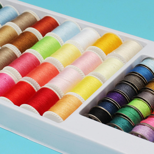 Kit De 60 Hilos De Coser, Bobinas De Bobinas De Hilo De