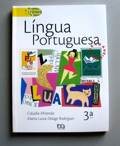 Língua Portuguesa - 3 - Miranda - Rodrigues - Pensar E Viver