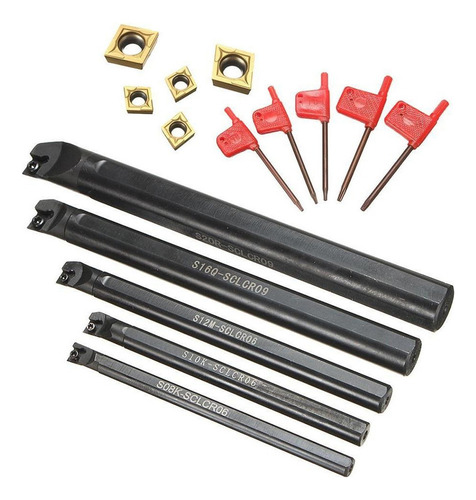 Set 5 Unids Barra De Mandrinar Con Llaves, Eficiencia,