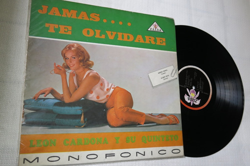 Vinyl Vinilo Lp Acetato Leon Cardona Y Su Quinteto Jasmas Te