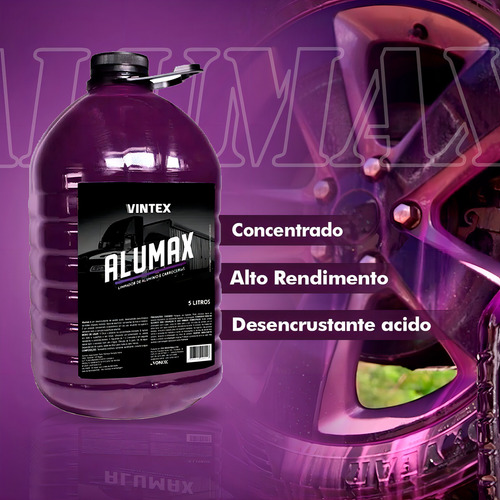 Kit de champú desengrasante Vonixx Alumax Removex 5 l V-floc 3 l