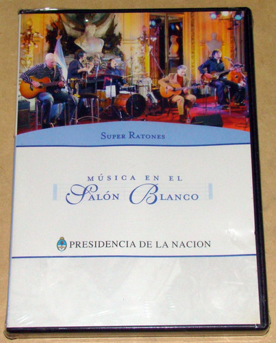 Super Ratones Musica En El Salon Blanco Dvd Sellado / Kktus