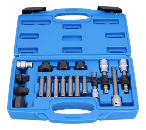 Kit Extractor Polea Alternador 18 Piezas Ruhlmann 