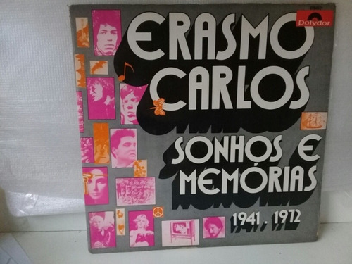 Lp Vinil  Erasmo Carlos  Sonhos E Memorias  1941  1972 