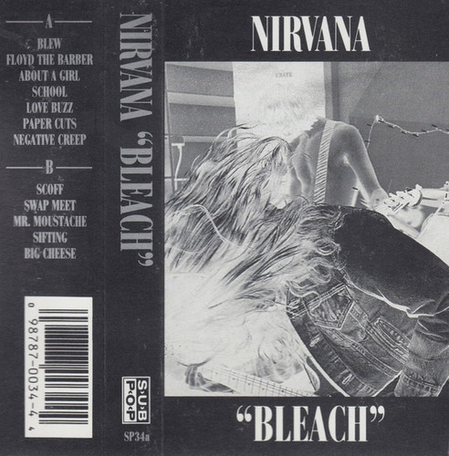 Nirvana  Bleach Cassette