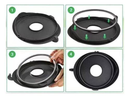 Junta O Aro De Goma Silicon Para La Tapa Del Thermomix Tm31