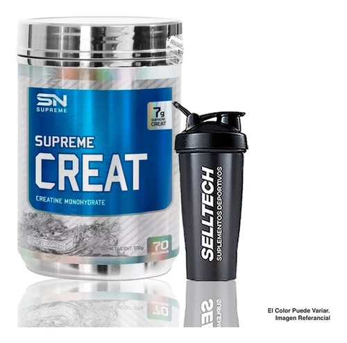 Creatina Monohidratada Supreme Nutrition 500gr + Shaker