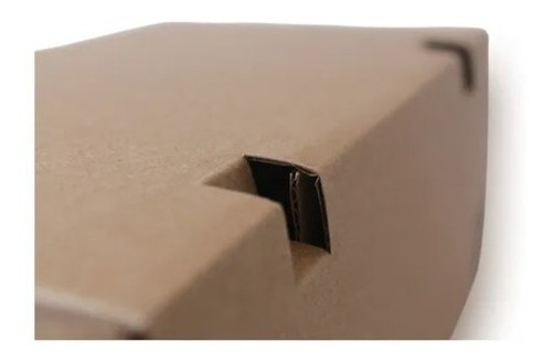 Imagen 2 de 3 de Pack 20u Caja Kraft Auto-armable Rectangular 20x14x6cm