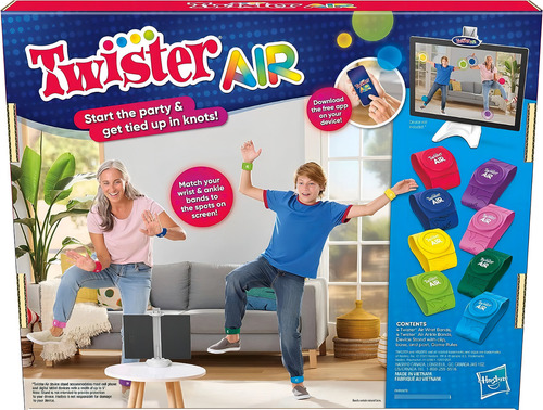 Twister Air Juego Hasbro Gaming Aplicación Juega En Pantalla