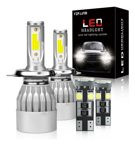 Bombillas Laterales Para Ford Fiesta Mk6 2001-2010 H4