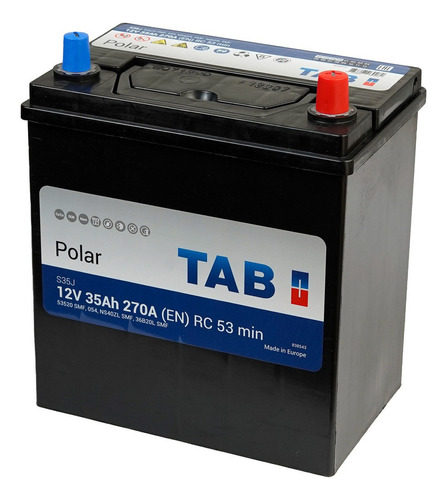 Bateria Tab Carro Polar Ns40-550 500 Amp