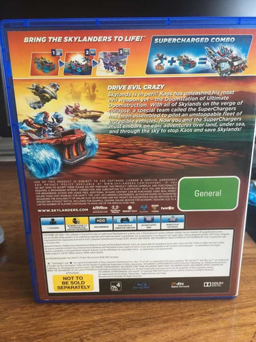 Skylanders Super Chargers Starter Pack Ps4
